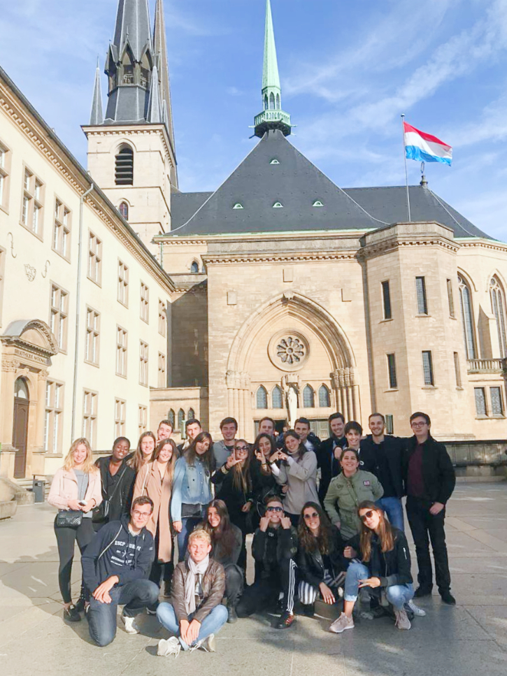 Bachelor in Management (BSc) students group picture