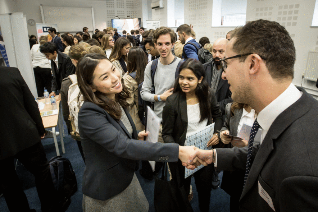 Take advantage of networking events