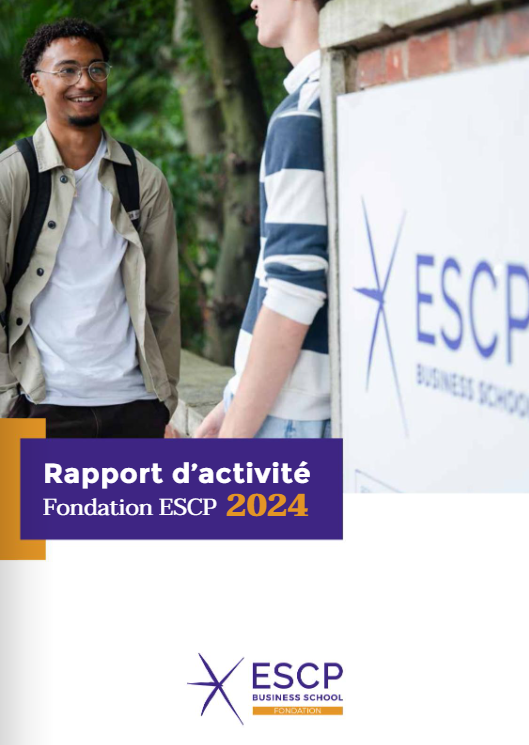 Cover ESCP Foundation, annual report 2025
