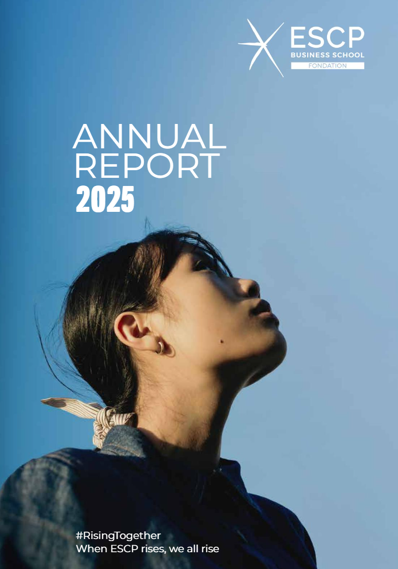 Cover ESCP Foundation, annual report 2025
