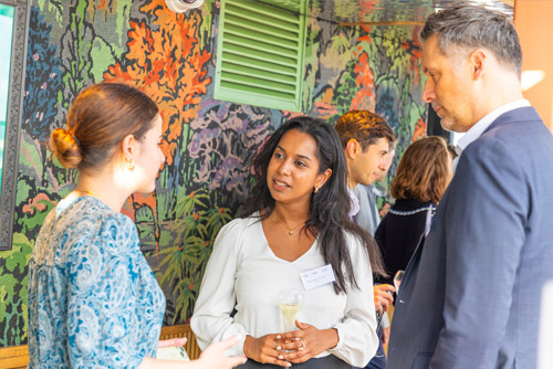 ESCP Alumni networking at the event