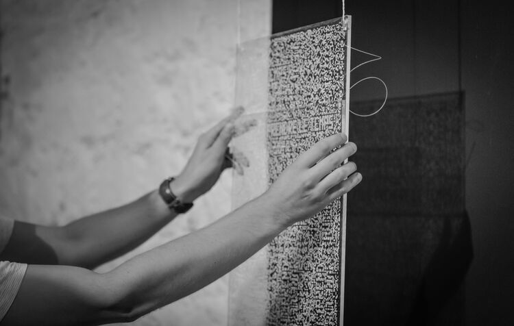 Art Thinking begins with situated, material experimentation.