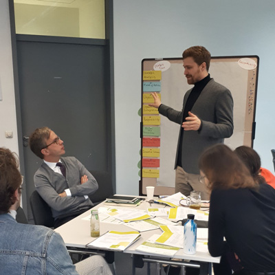 Workshop with Hoch-N Network: Sustainability Reporting December 2019 - Green Office Projects - ESCP Business School - Berlin Campus