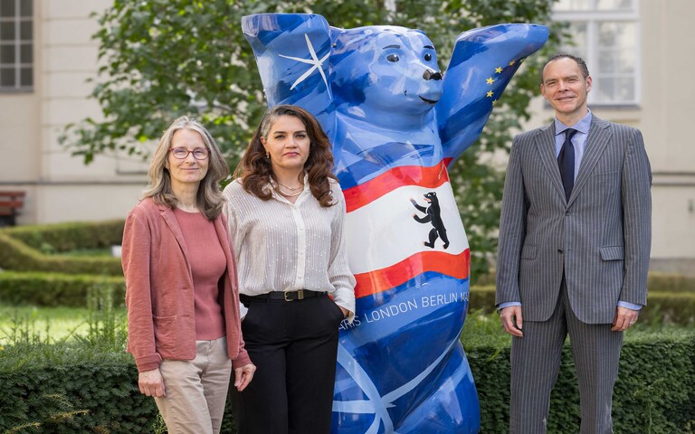 Team photo of the Chair of International Accounting, Berlin Academic chair, ESCP