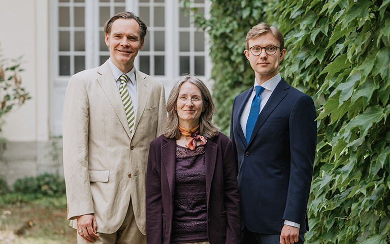 Team photo of the Chair of International Accounting, Berlin Academic chair, ESCP