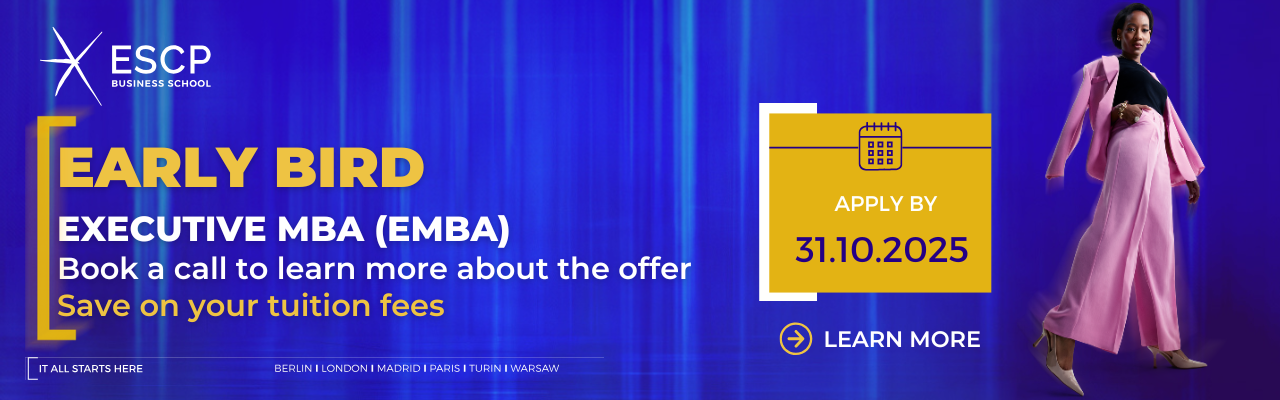 Executive MBA - ESCP - Early Bird