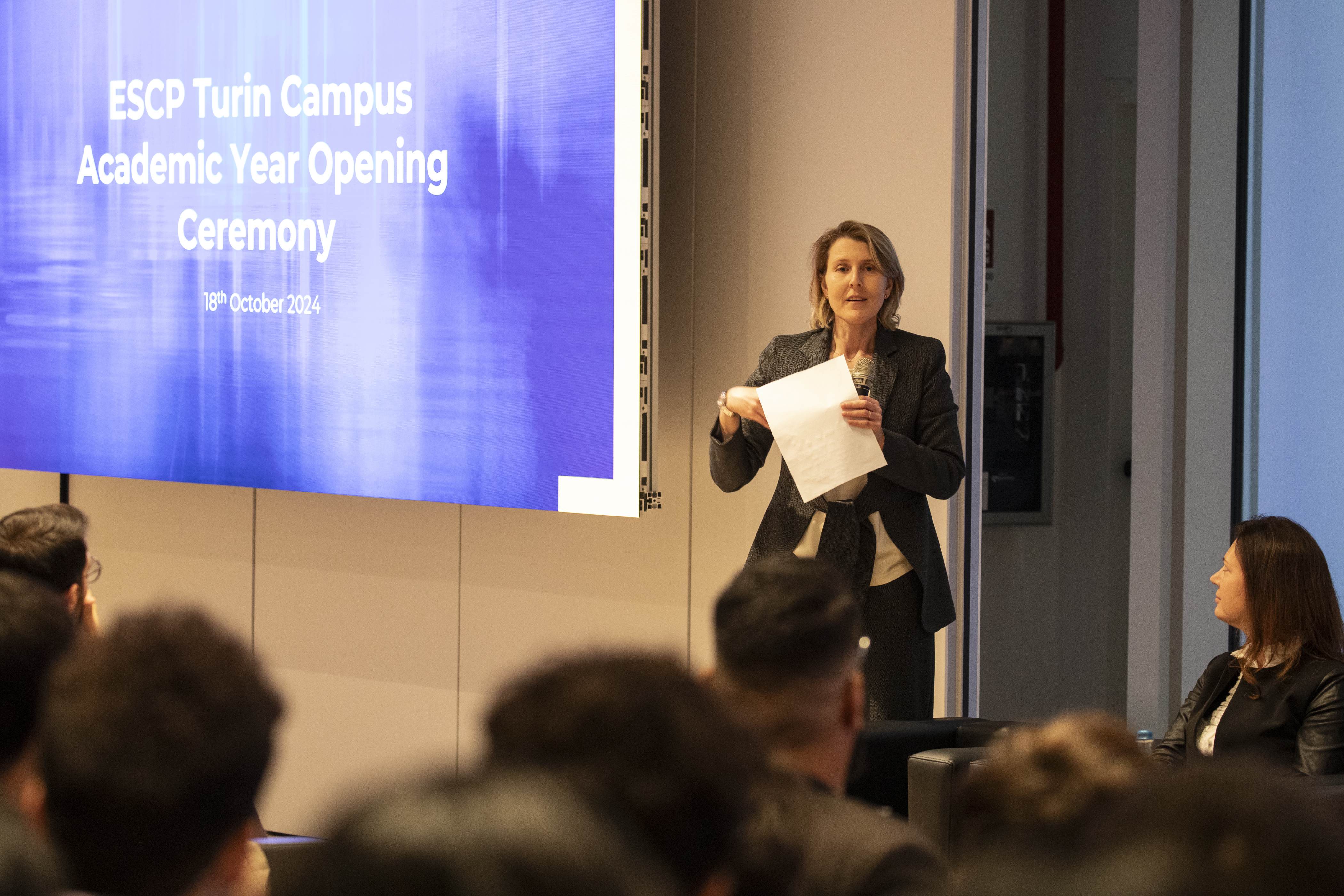 2024-2025 Academic year opening ceremony ESCP Turin Campus 