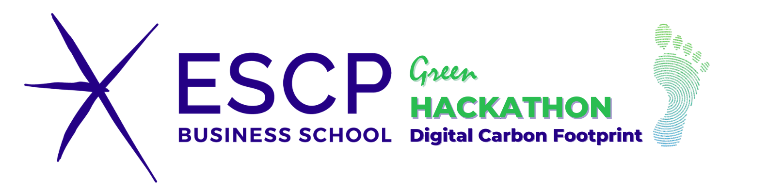 ESCP Green Hackathon | Digital Carbon Footprint, November 9th, 9 am - 6 pm (CET).