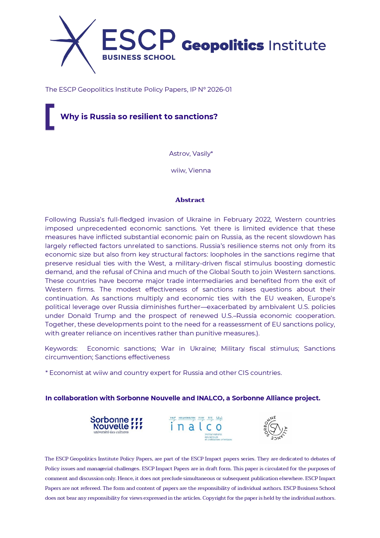 Why is Russia so resilient to sanctions?