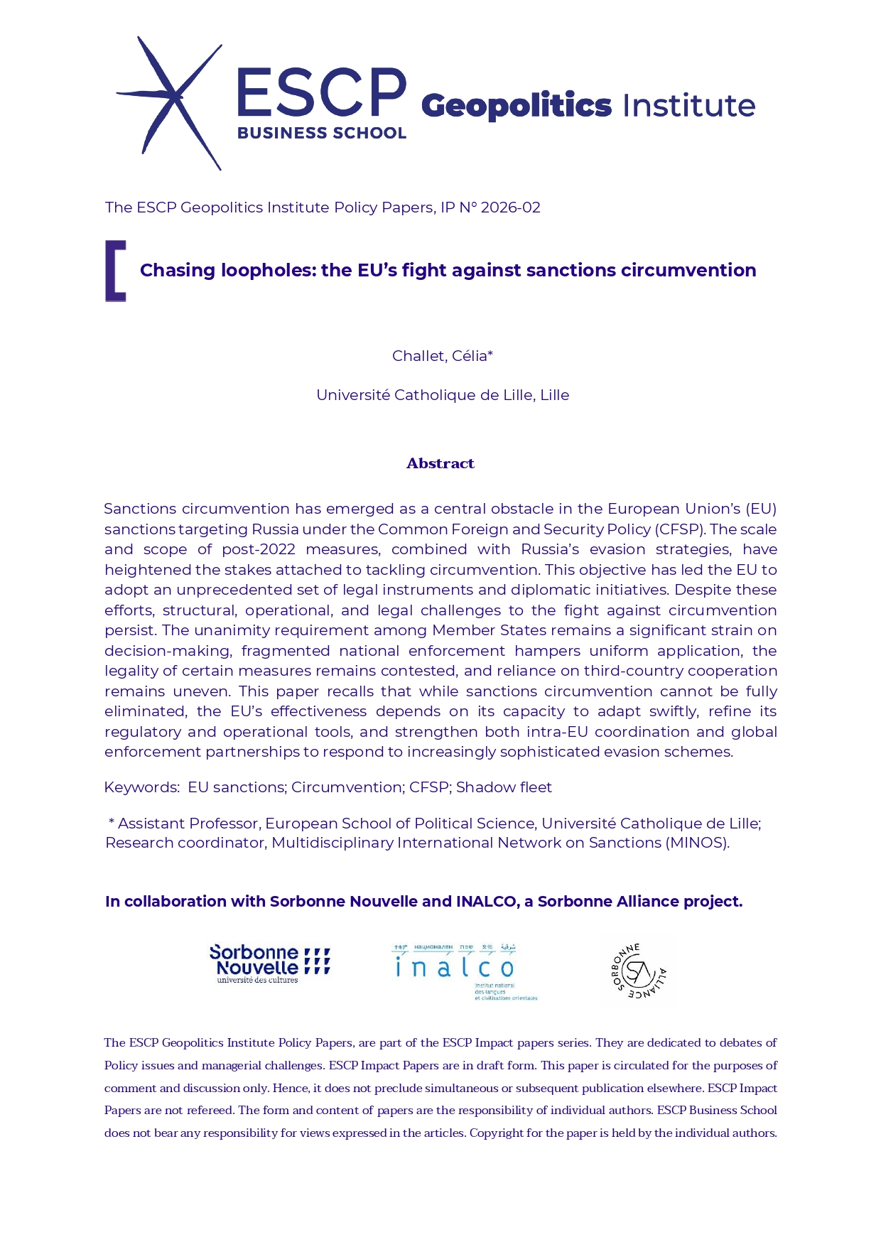 Chasing loopholes: the EU’s fight against sanctions circumvention