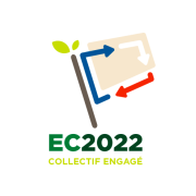 Logo du collectif EC2022 (l'économie circulaire pour 2022)