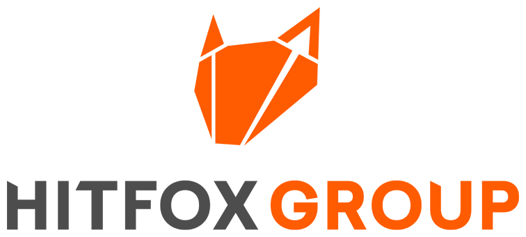Logo Hitfox, Partner of the chair Strategic Management and Decision Making, ESCP, Berlin campus