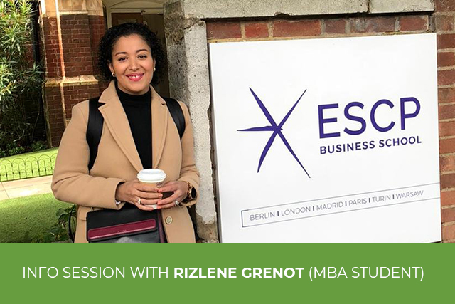 Rizlene Grenot, ESCP MBA Student