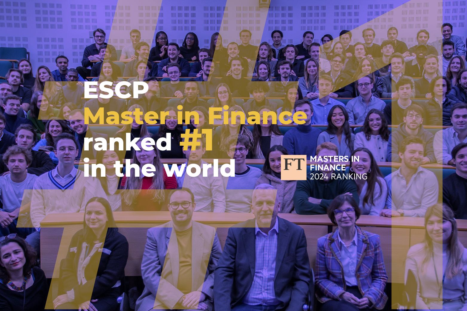 Le MS finance de ESCP Business School Classé #2 Mondial par le Financial Times (2023)