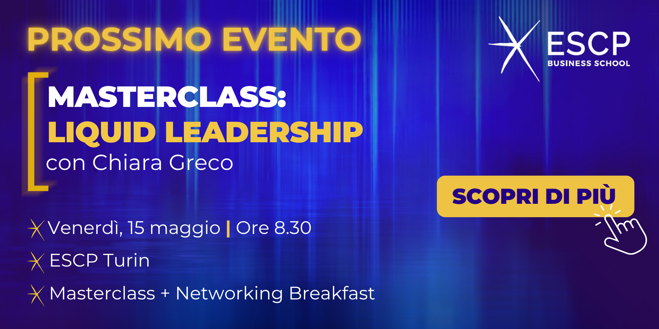Masterclass - ESCP Turin - Liquid Leadership