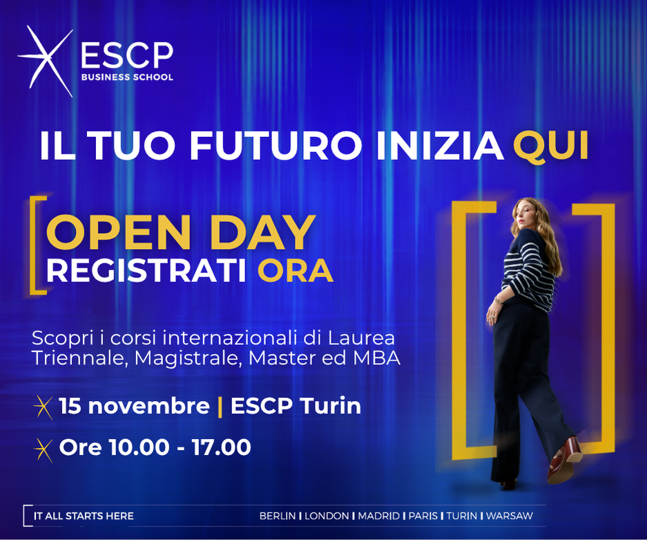 ESCP TURIN CAMPUS OPEN DAY