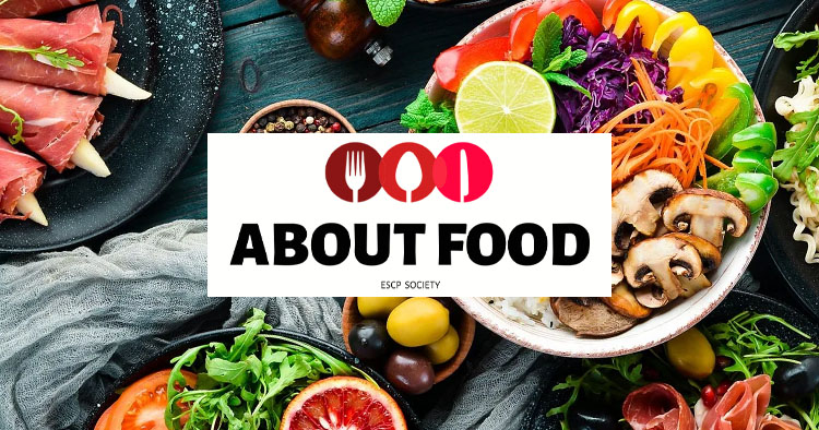 ESCP Turin Student  Society,About food, logotype