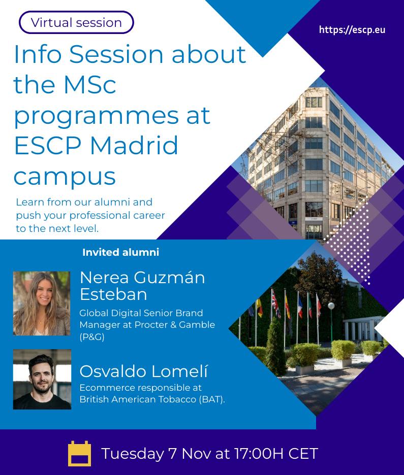 ESCP Madrid Campus MSc Programmes