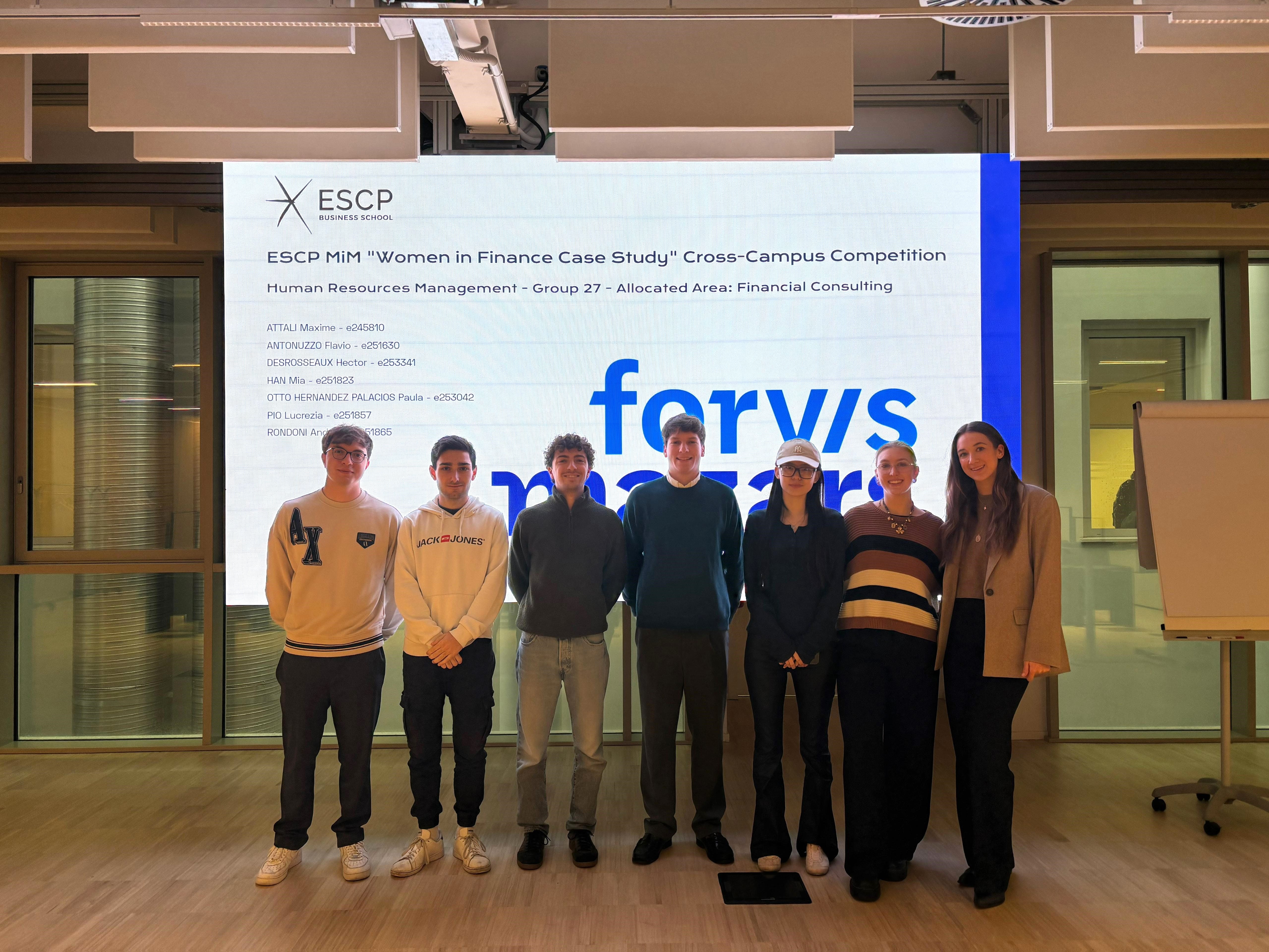 Group photo of the winners