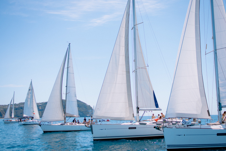 Wind, waves, and one mission — the Regatta race in full sail.