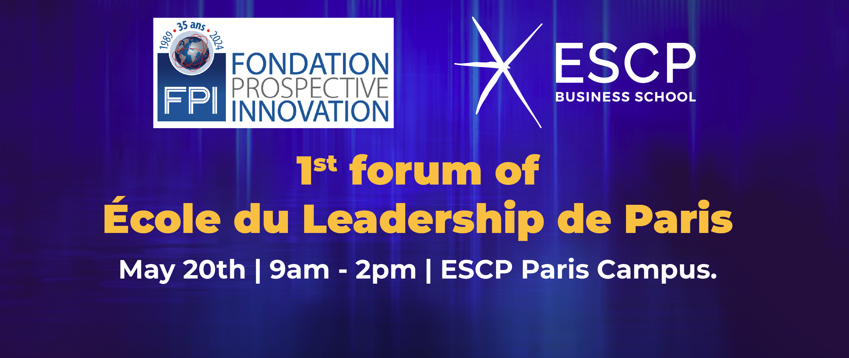 Forum of Ecole du Leadership de Paris