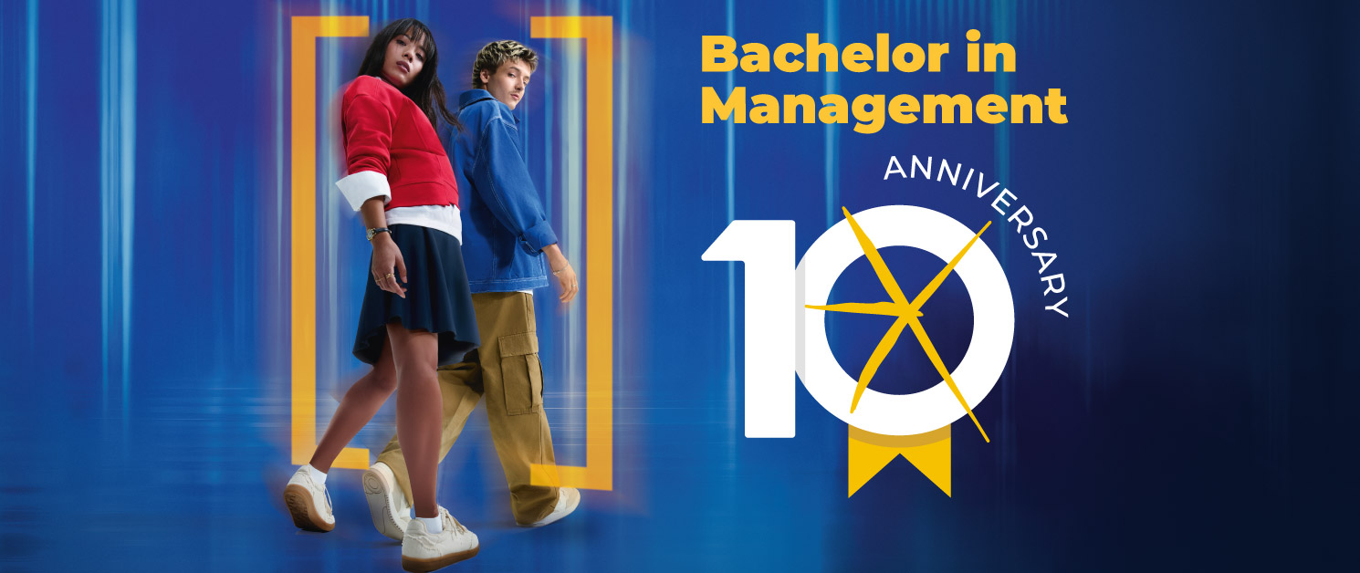 Bachelor in management 10 anniversary