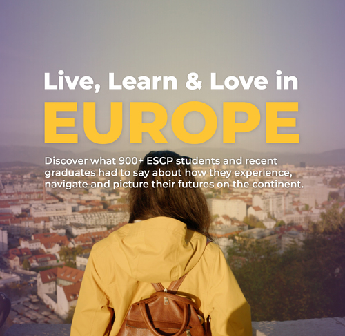  ESCP Business School Publishes Results of First Edition of Live, Learn & Love in Europe Survey
