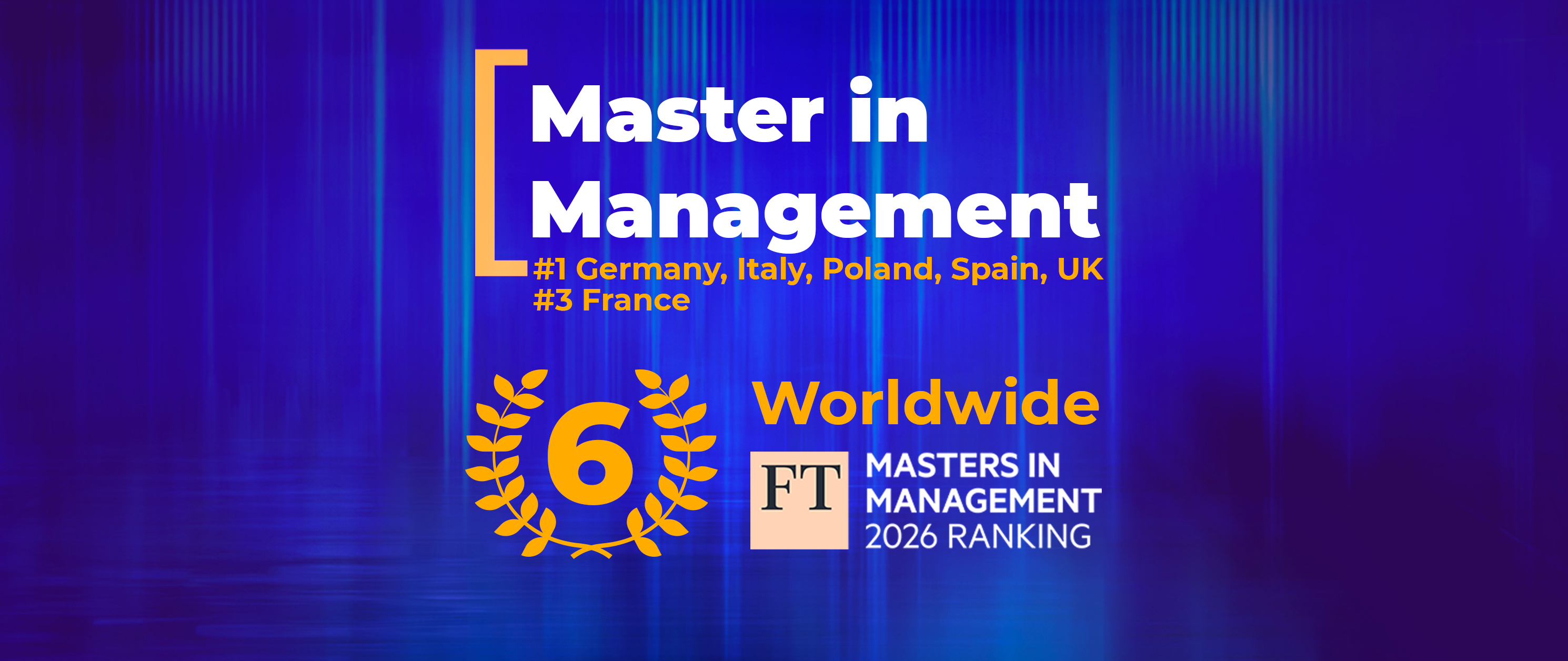 ESCP ranks 6th worldwide in Financial Times Master in Management ranking