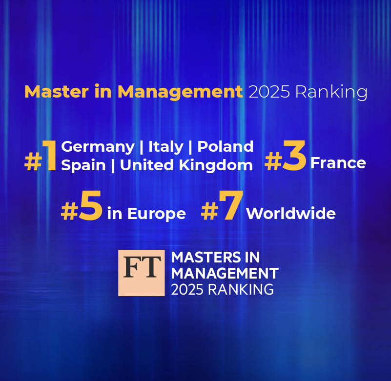 
ESCP Business School ranks 7th worldwide in Financial Times Master in Management ranking