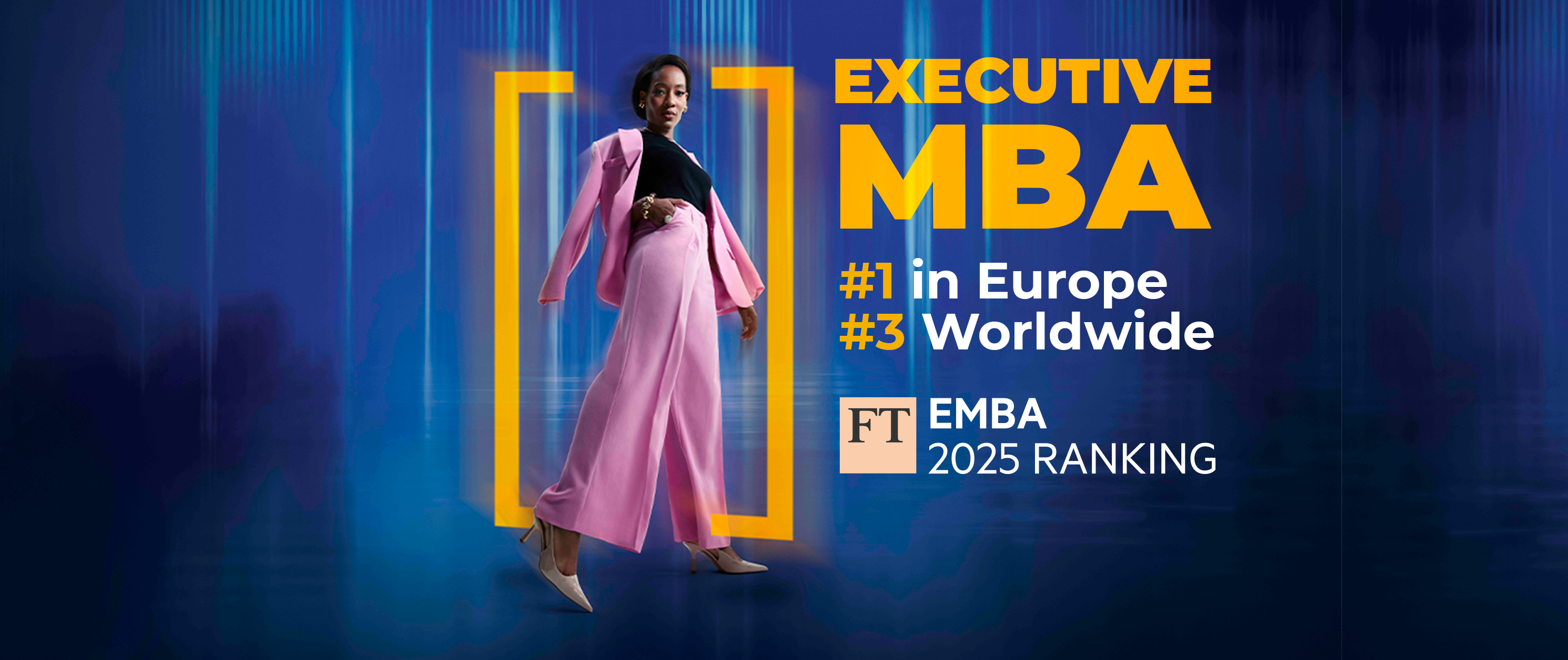 MBA Ranking 1st in Europe 2025