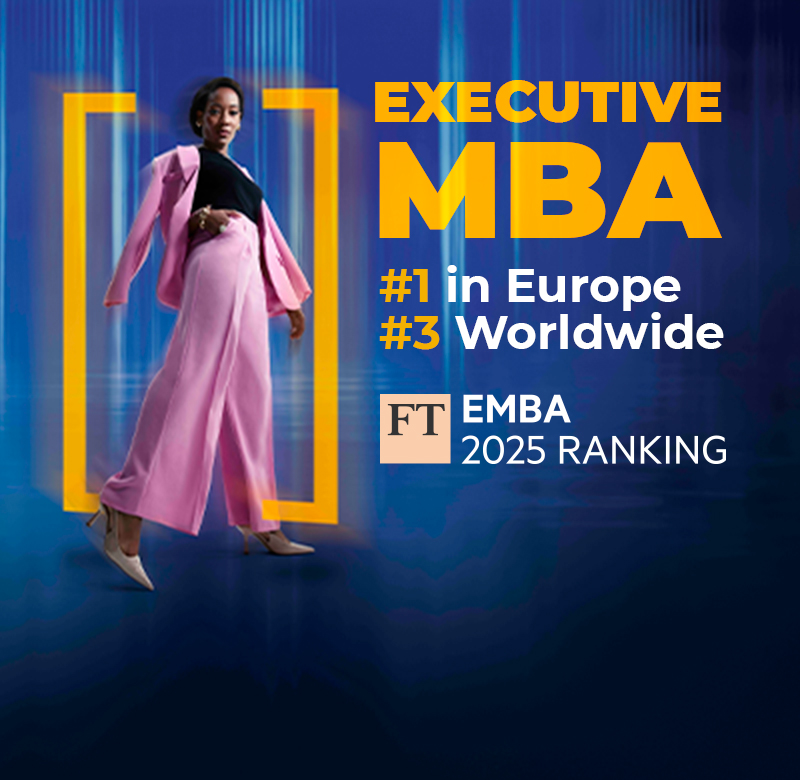 MBA Ranking 1st in Europe 2025