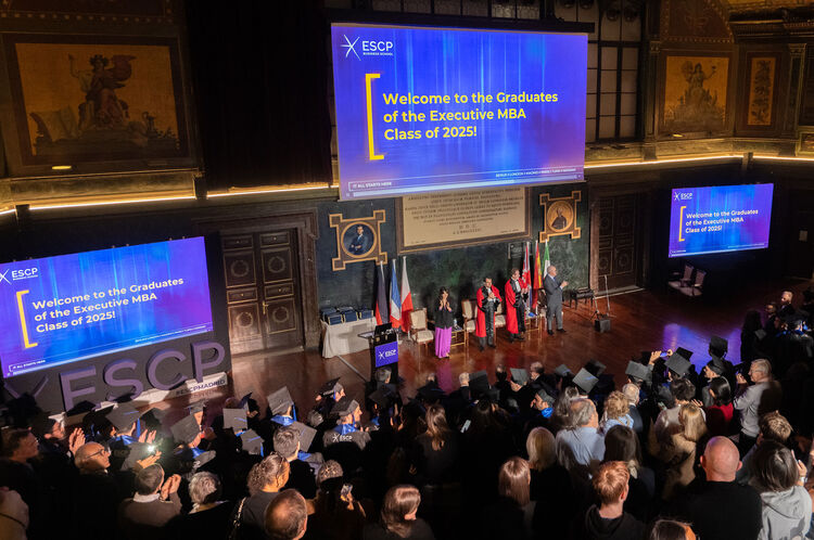 ESCP Celebrates Graduation of Executive MBA Class of 2025
