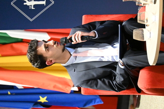  Antonin Rousseau ESCP student and member of the student society Tribunes