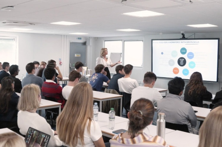 Students at the 2025 Climate Pitch