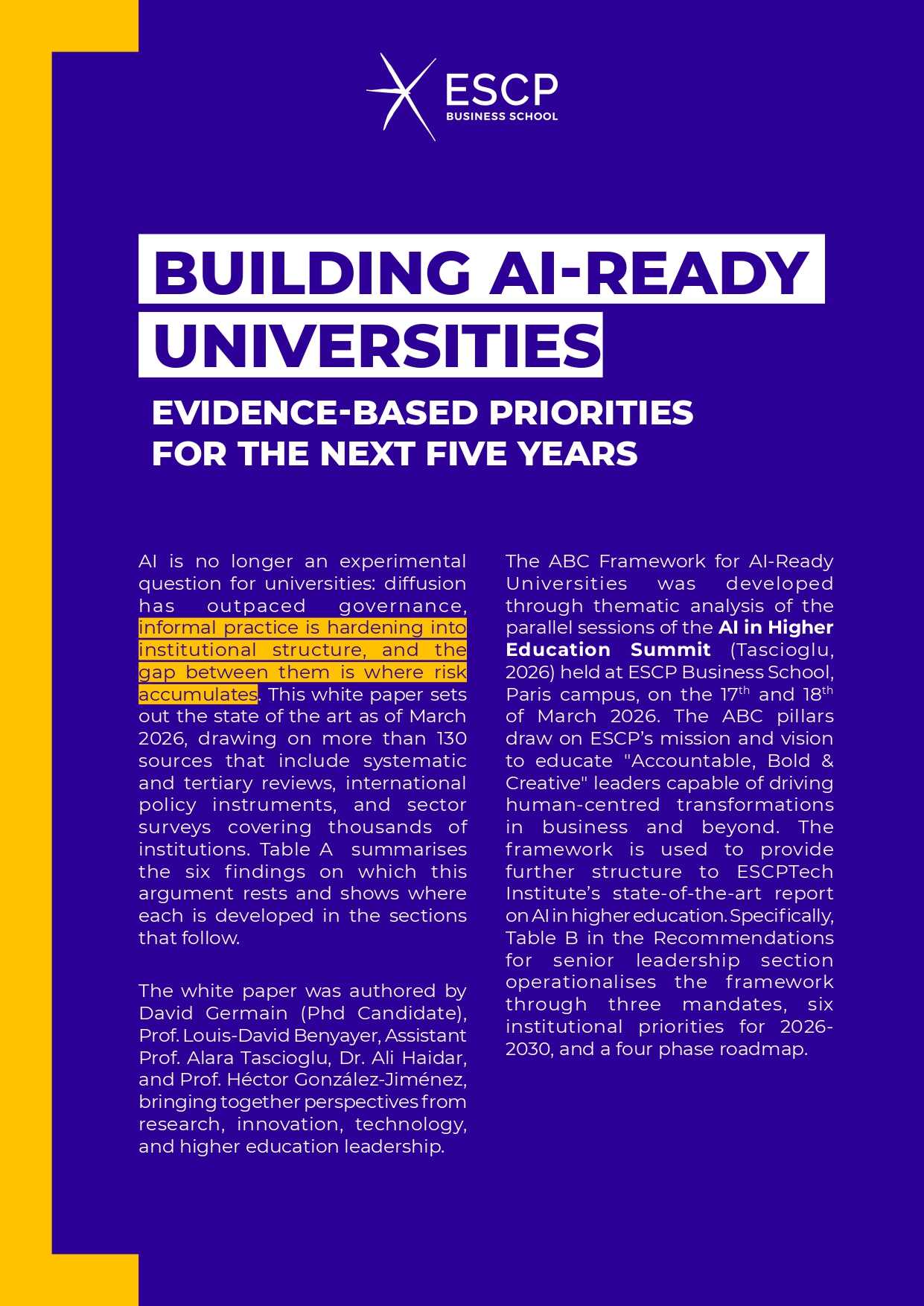 BUILDING AI-READY
UNIVERSITIES