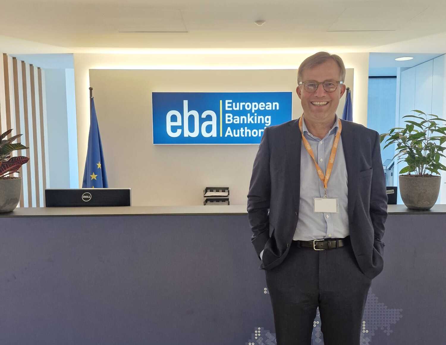 Professor Michael Troege at the European Banking Authority.