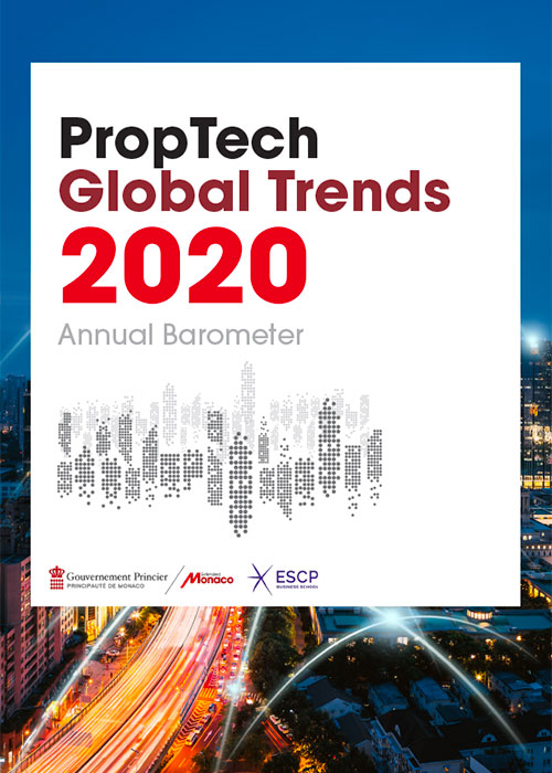 PropTechs Global Trends 2020 - Annual Barometer - PDF Cover