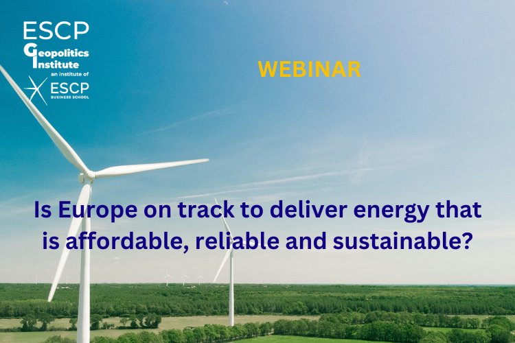 Is Europe on track to deliver energy that is affordable, reliable and sustainable?