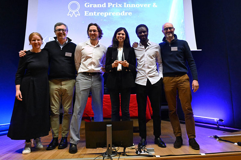 Thomas, Ines et Oussman - Revalo Team (Grand prix du Prix Innover & Entreprendre 2024)