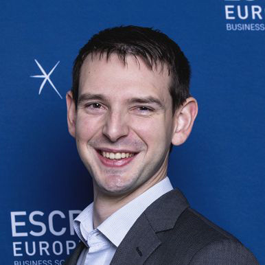 Nicolas Taillet, PhD candidate in the PhD programme ESCP