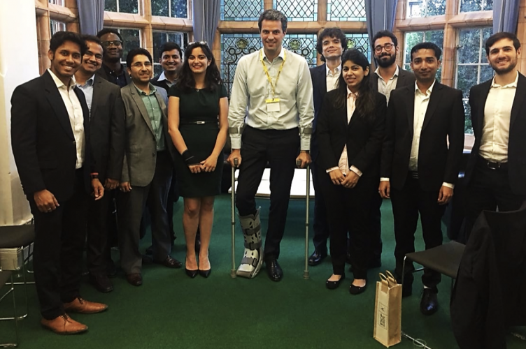 Mathieu Munuera with MBA in International Management students at ESCP