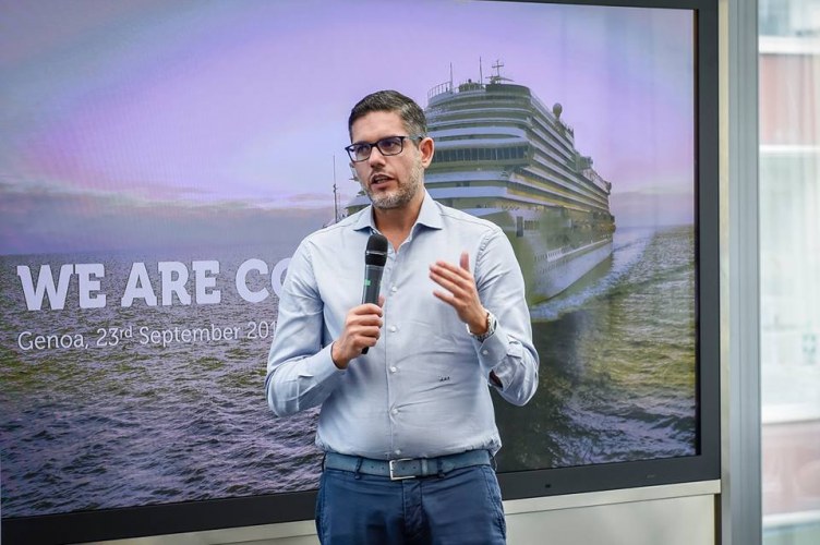 Neil Palomba, Costa Crociere President, during the ESCP Executive Community Reunion