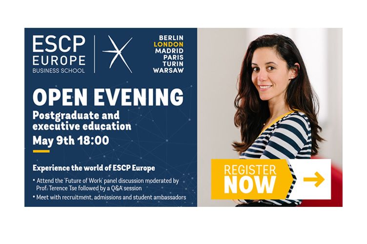 ESCP London Campus Open Evening: Postgraduate and Executive Education