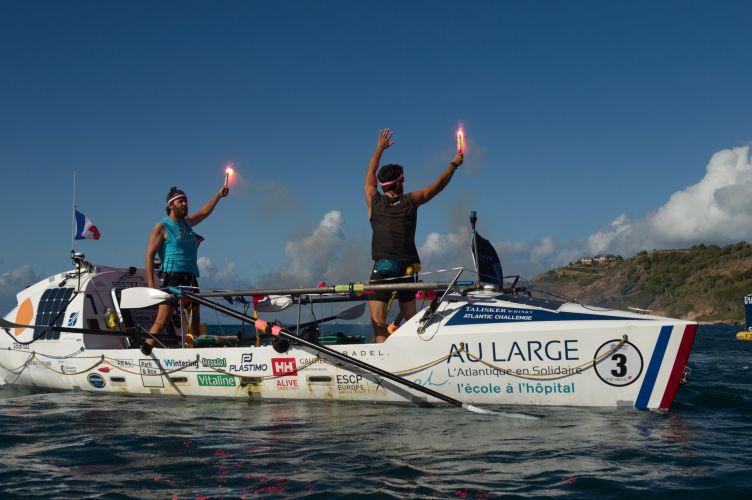 Rowing the Atlantic Ocean with a time of 52 days, 51 minutes | ESCP ...