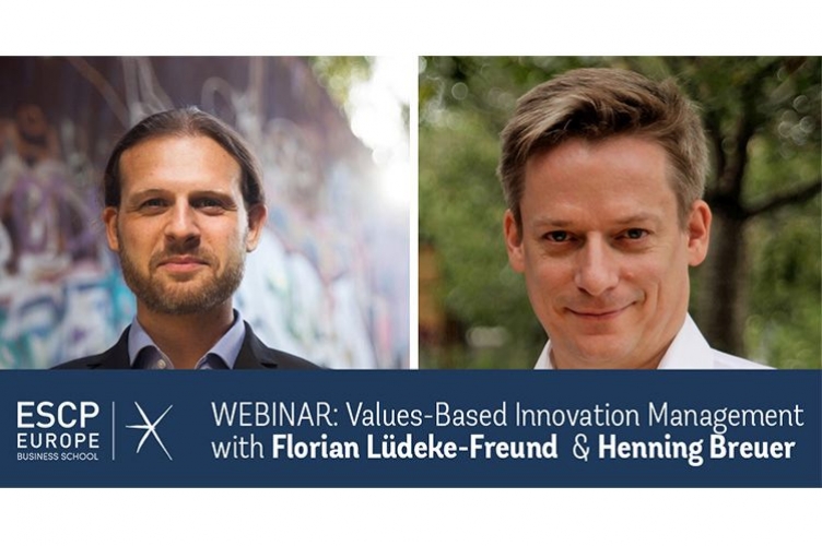 Professor Lüdeke-Freund and Henning Breuer