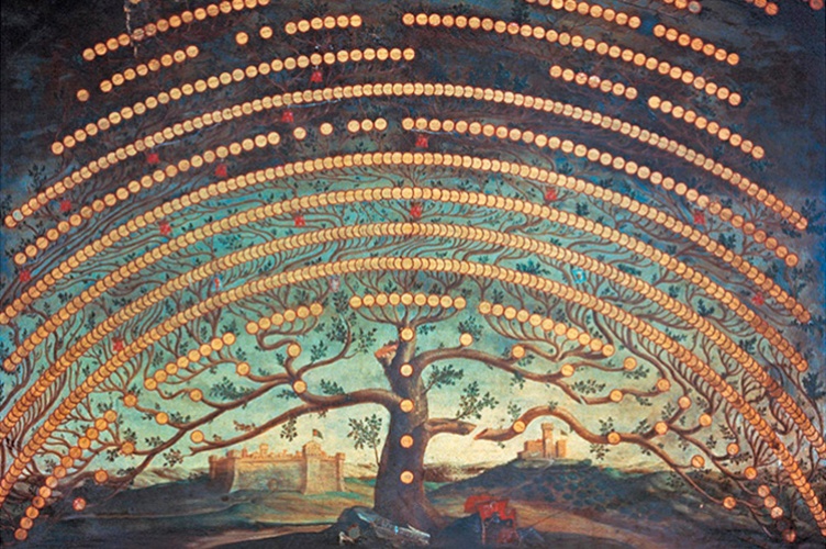 From an early economic base in the Italian community of cloth merchants in Bruges, the Frescobaldi expanded their banking interests to their home city of Florence and began producing Tuscan wine in 1308. © Frescobaldi [copyright]