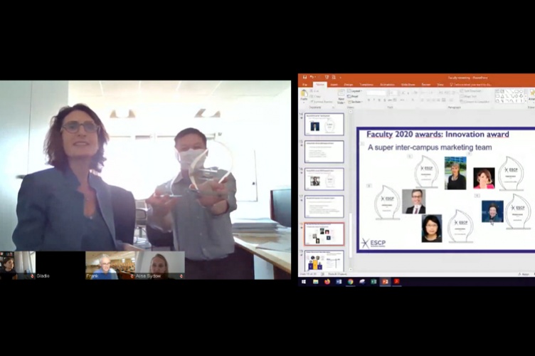 Video conference get-together