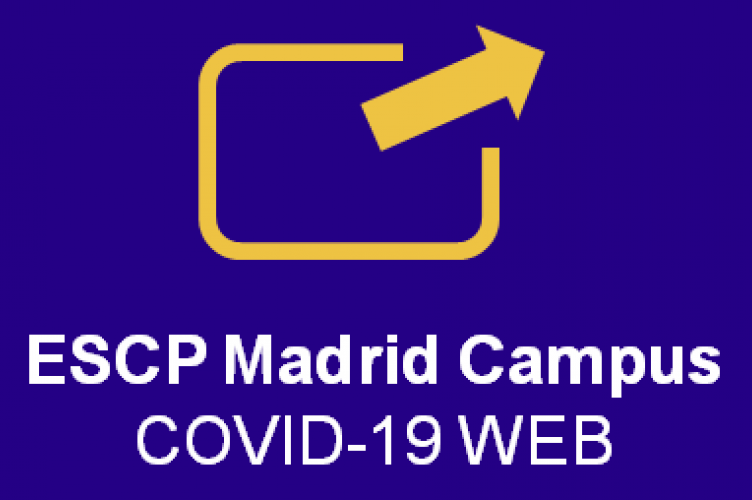 ESCP Madrid campus COVID-19 Web
