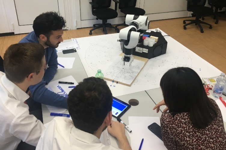 BSc students putting theory into practice at Comau