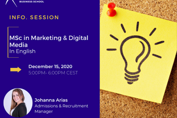 MSc in Marketing & Digital Media Info. Session